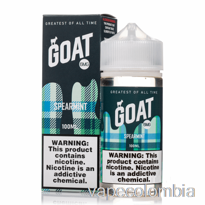 Vape Desechable Menta Verde - E-líquido De Cabra - 100ml 0mg